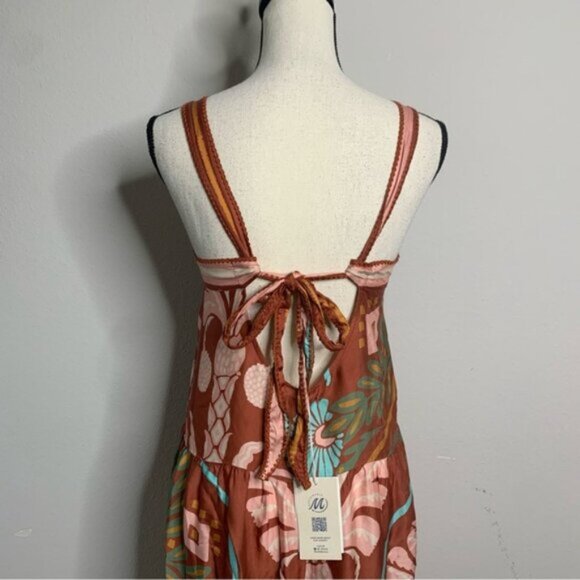 NWT Maaji Garden Engraving Adelina Boho Maxi Dress - Picture 11 of 14